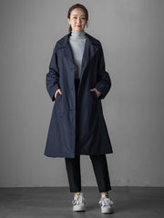 【大きいサイズ】<保温・蓄熱>空気をまとう”軽暖”コート