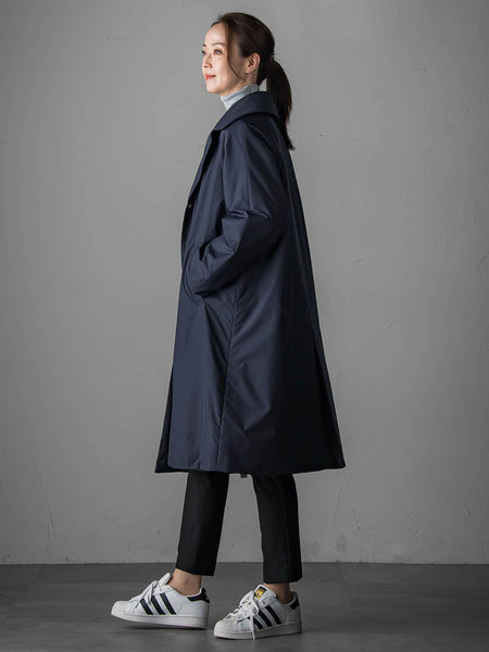 【大きいサイズ】<保温・蓄熱>空気をまとう”軽暖”コート