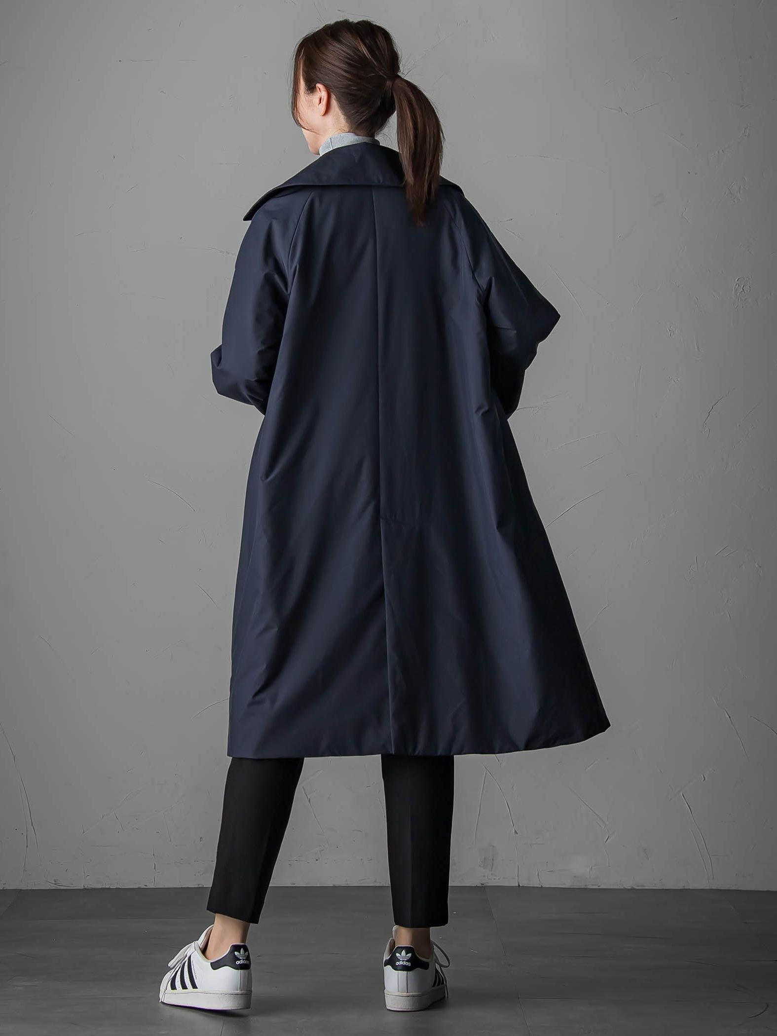 【大きいサイズ】<保温・蓄熱>空気をまとう”軽暖”コート