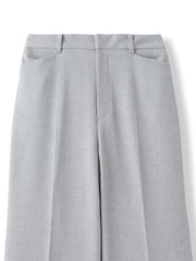 両面起毛ワイドパンツ≪ストレッチ≫