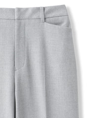 両面起毛ワイドパンツ≪ストレッチ≫