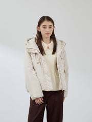 ワークフードピュアダウンジャケット