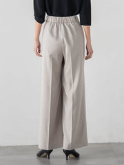 【大きいサイズ】リネンライクオックスパンツ