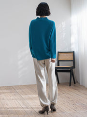 配色CHESSニット