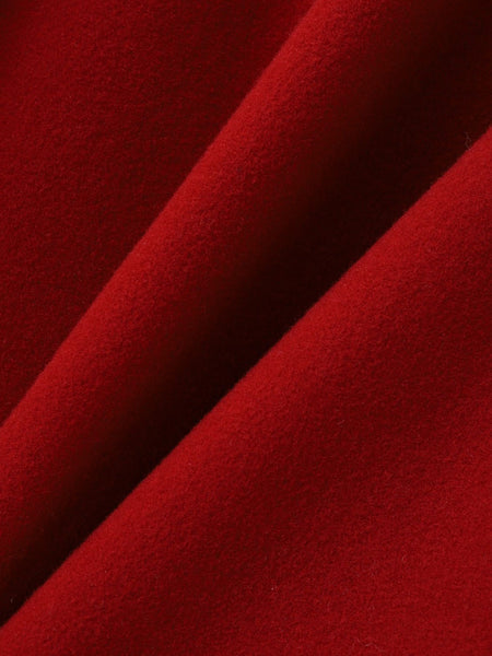 ラムウールダブルカラーコート