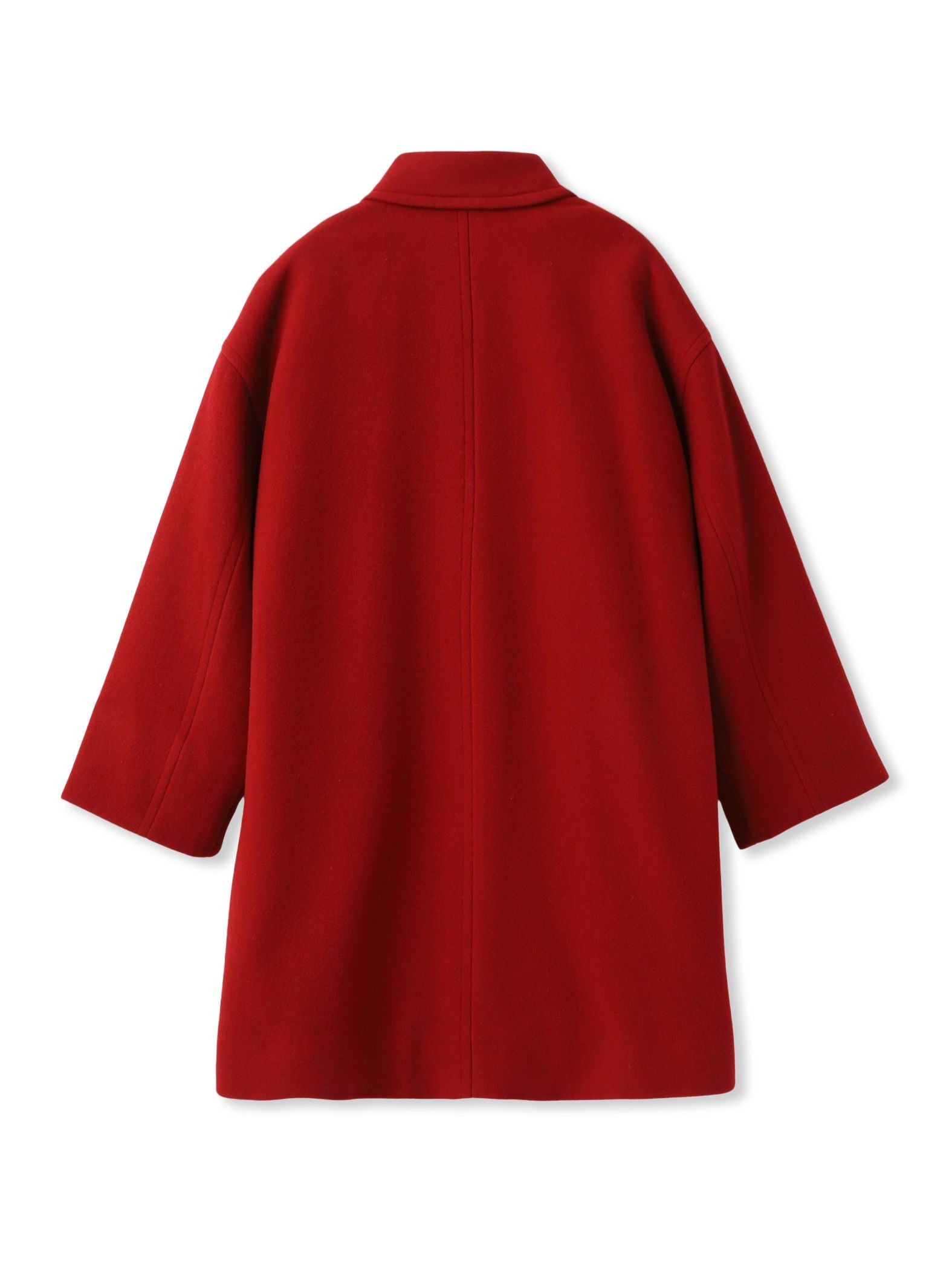 ラムウールダブルカラーコート