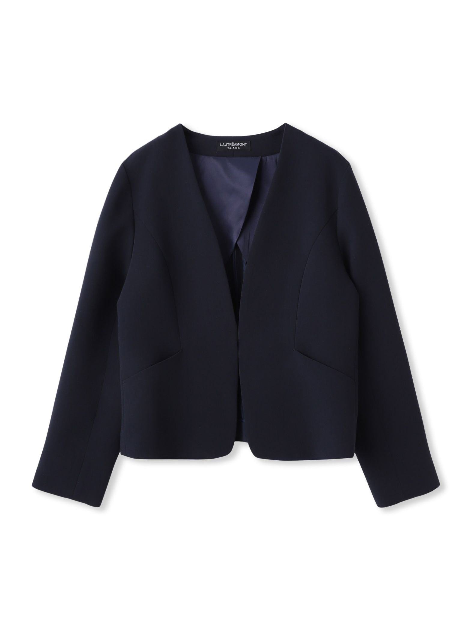 【WEB限定 13号】トリクシオンノーカラージャケット≪セットアップ対応/手洗い可能≫