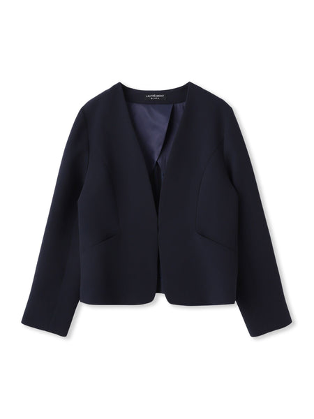 【WEB限定 13号】トリクシオンノーカラージャケット≪セットアップ対応/手洗い可能≫