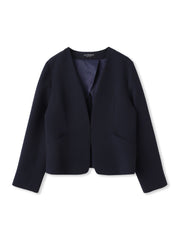 【WEB限定 13号】トリクシオンノーカラージャケット≪セットアップ対応/手洗い可能≫