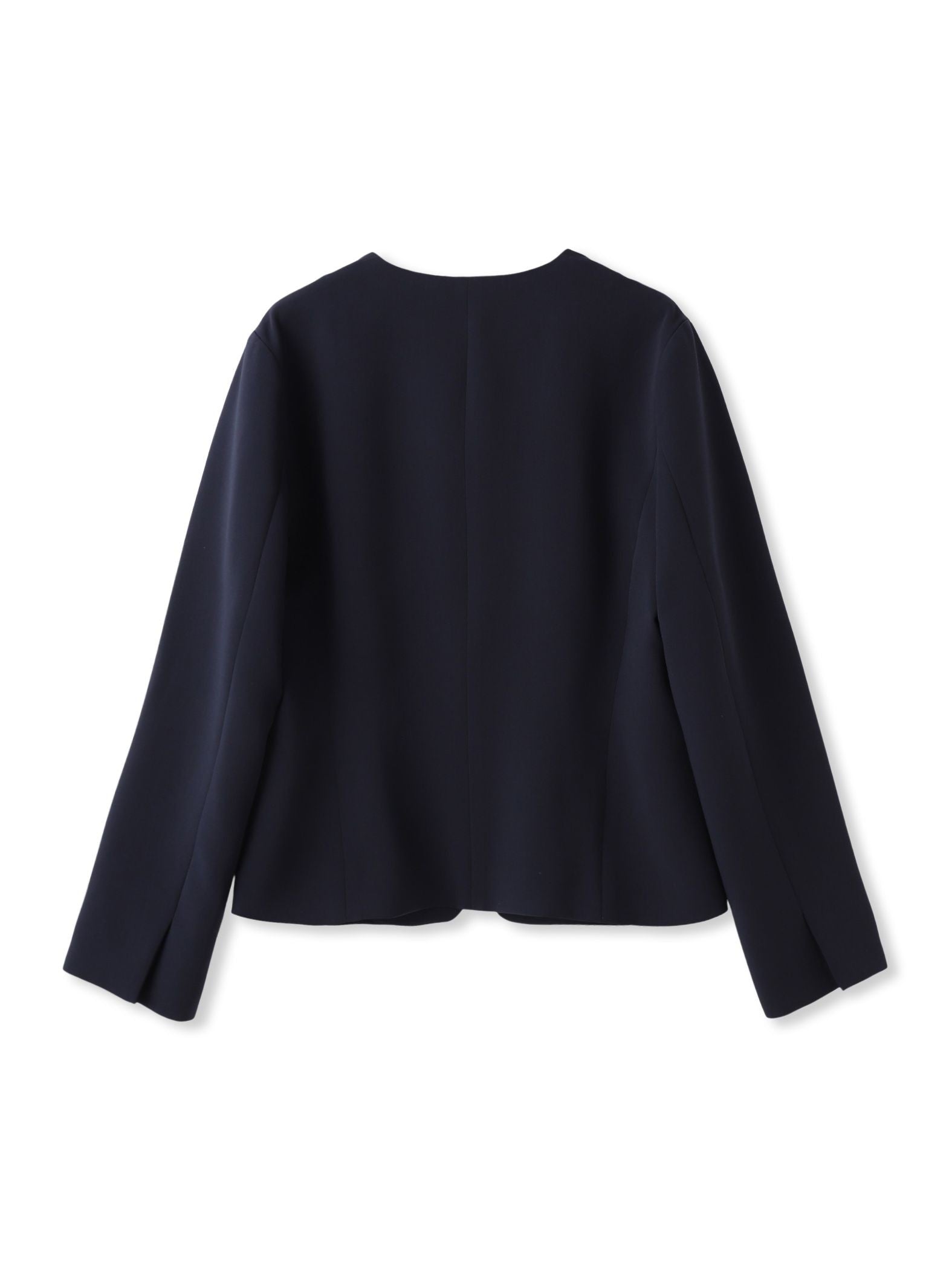 【WEB限定 13号】トリクシオンノーカラージャケット≪セットアップ対応/手洗い可能≫