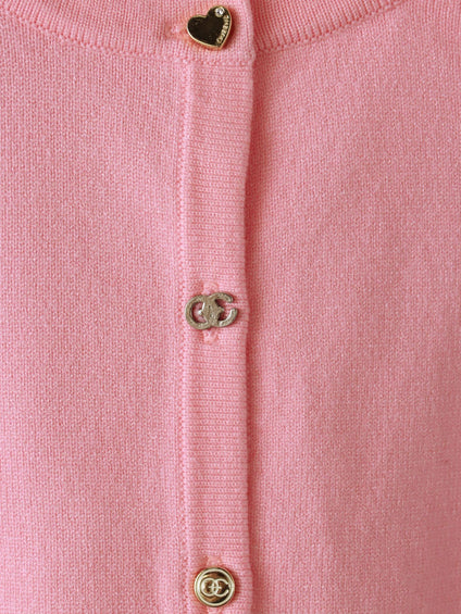 45TH限定≪QCロゴ入り≫マルチ釦ツインニット