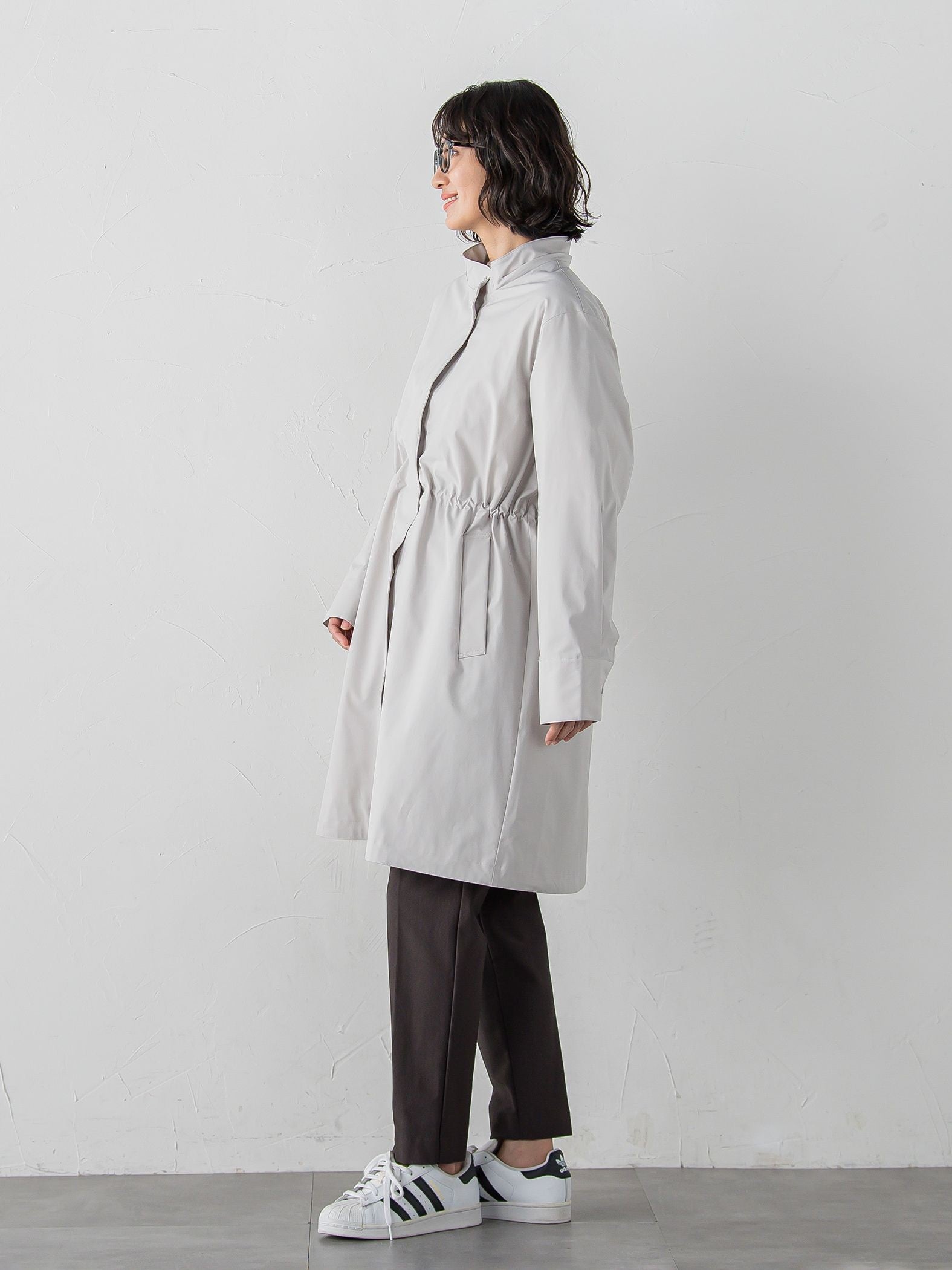 パーテーションダウンロングコート