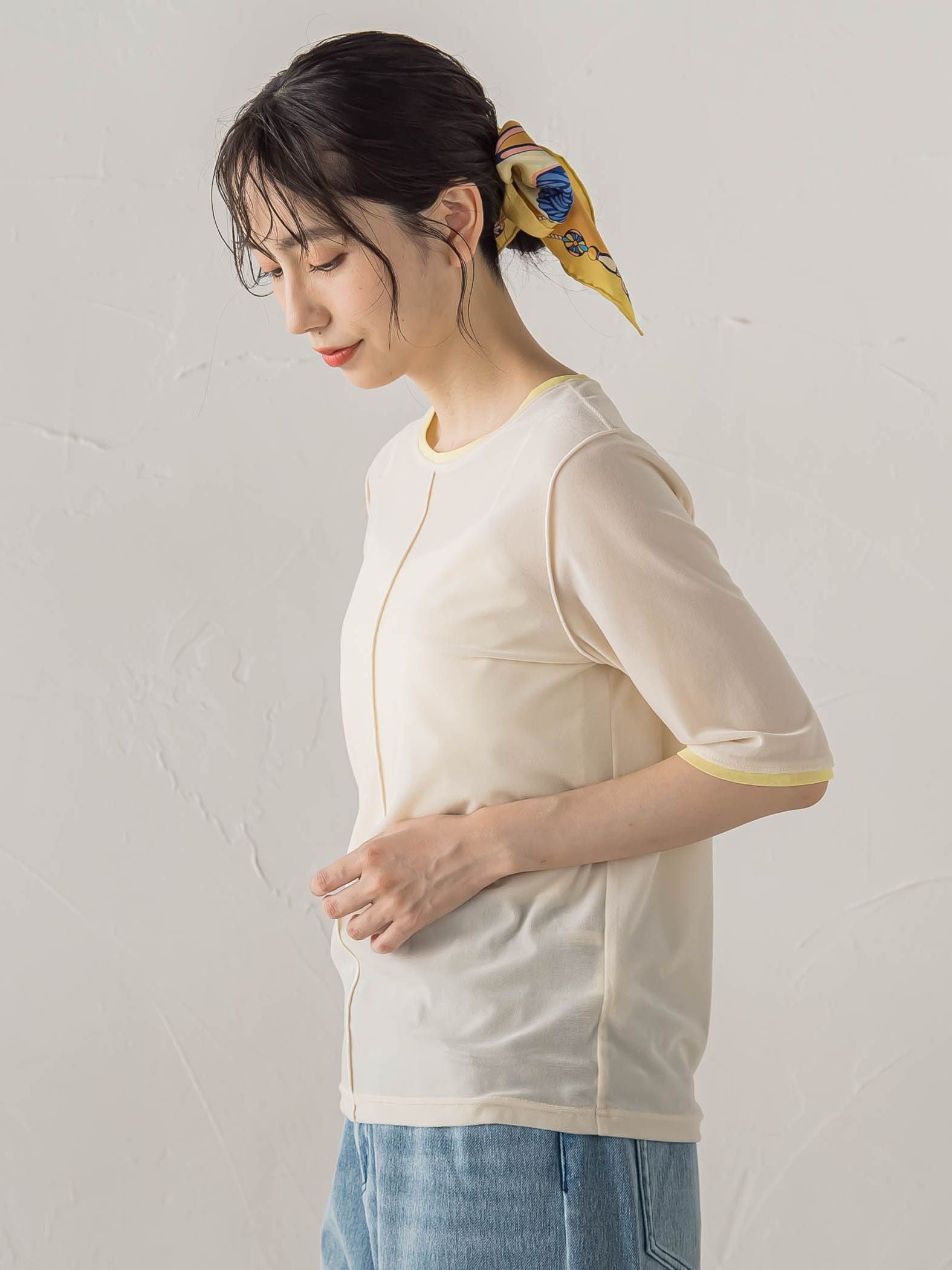 シアーベロアTシャツ