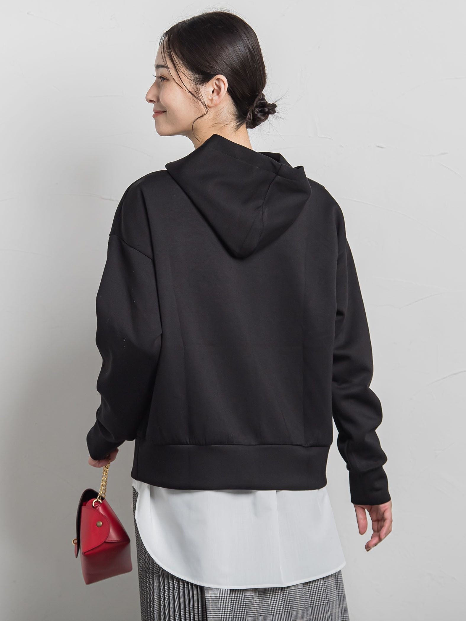 【WEB限定】ふんわリッチパーカー≪手洗い可能≫