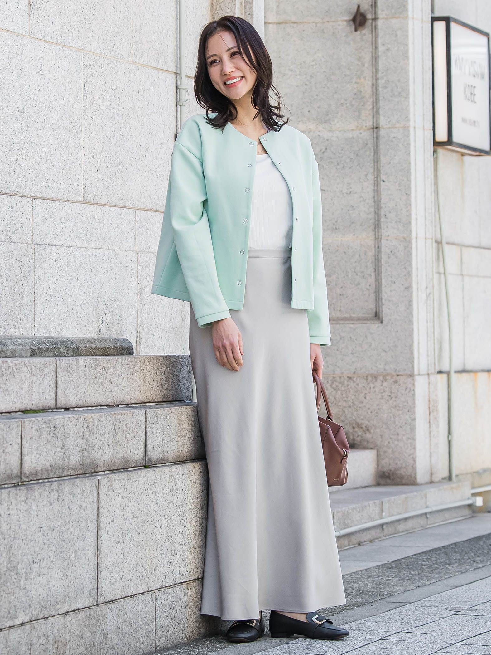 【WEB限定】美フォルムデイリーカーディガン