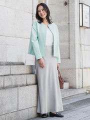 【WEB限定】美フォルムデイリーカーディガン≪洗濯機で洗える/11号あり≫