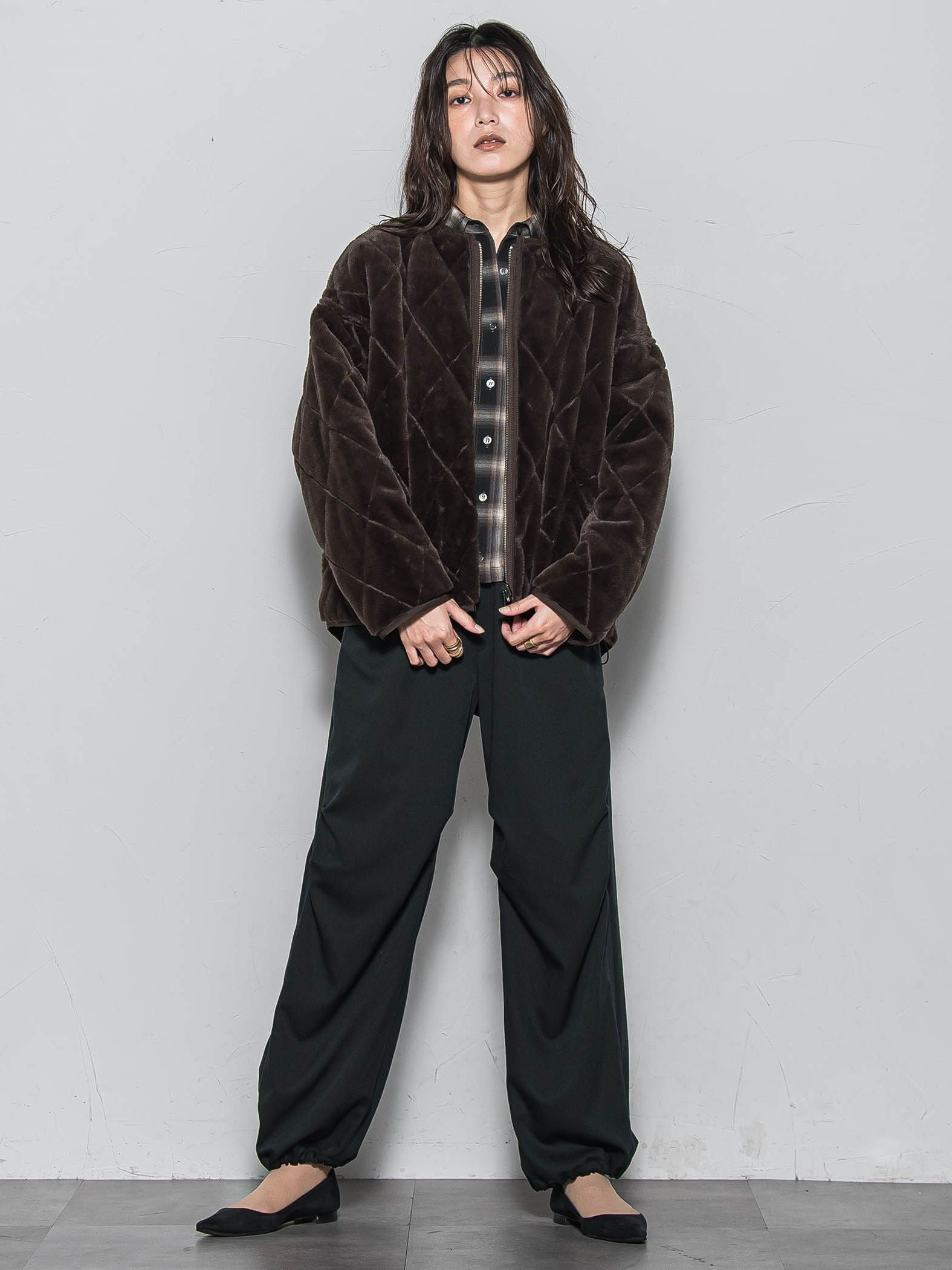 サイドラインパラシュートパンツ≪洗濯機で洗える≫