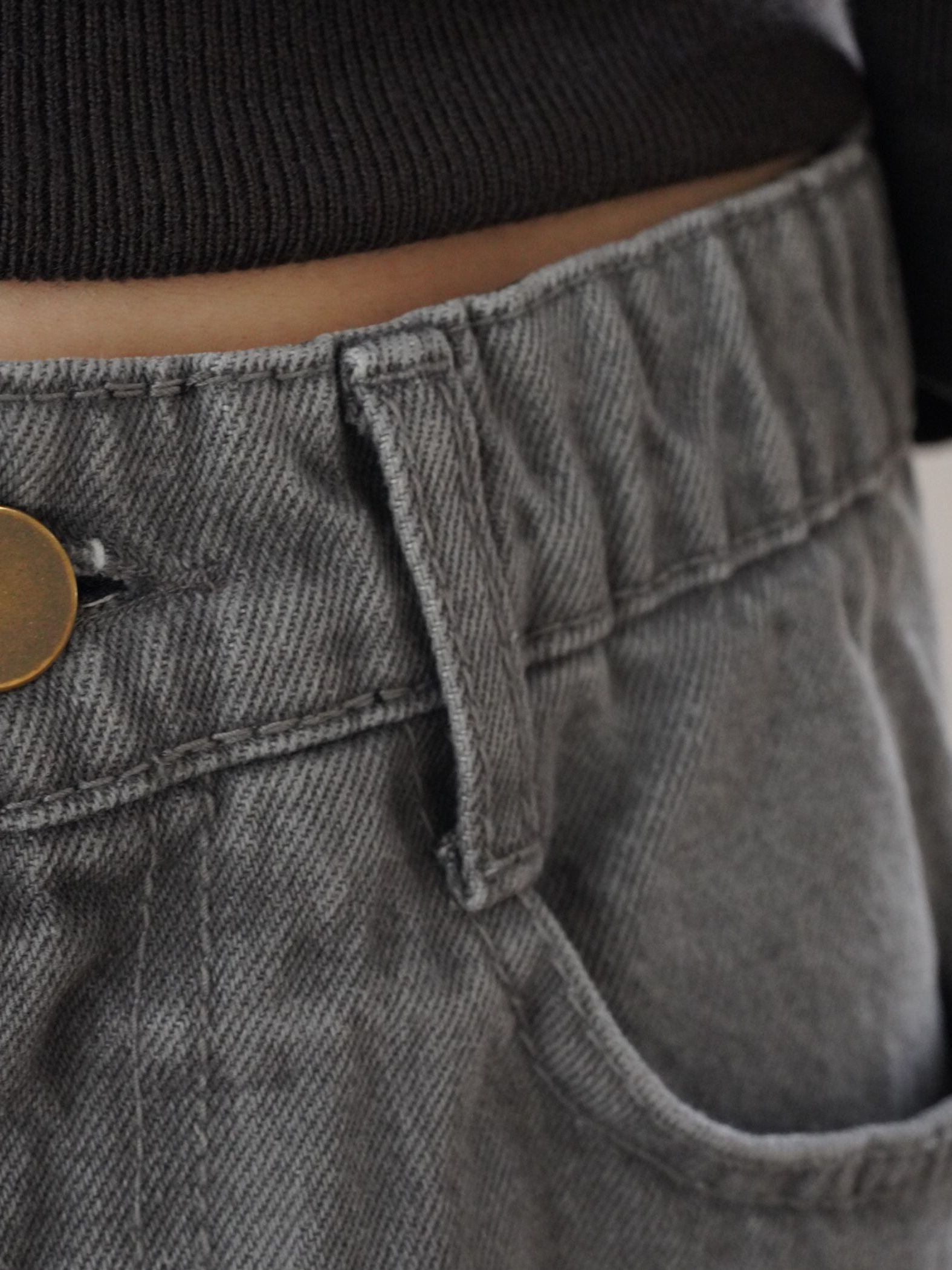 Barrel Curve Denim≪洗濯機で洗える≫