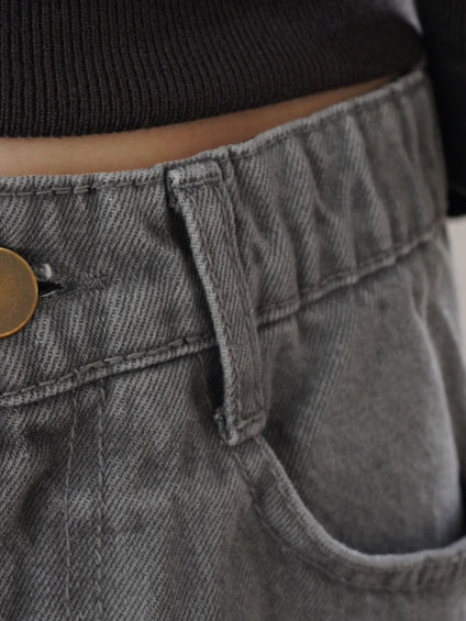 Barrel Curve Denim≪洗濯機で洗える≫