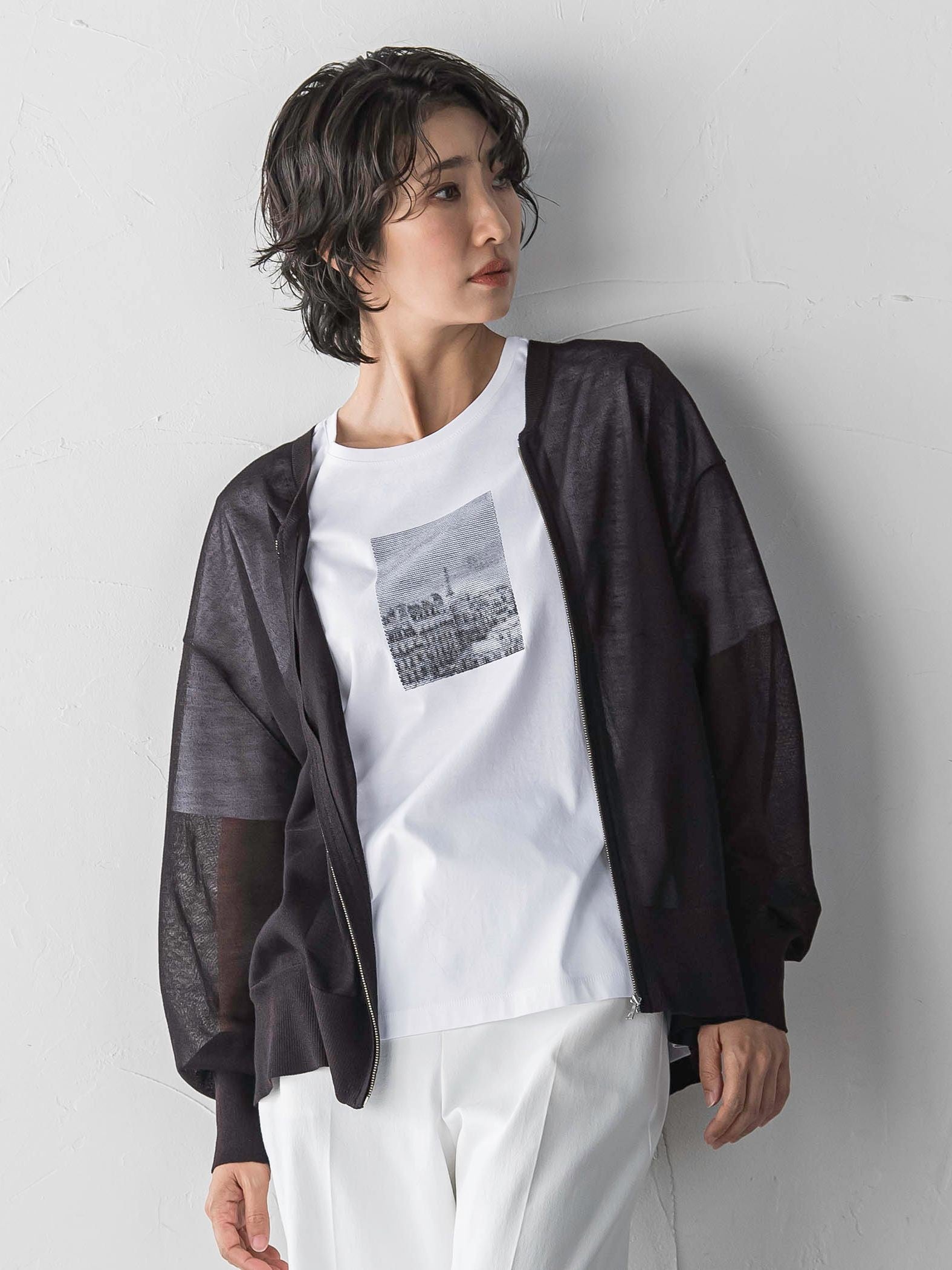 【大きいサイズ】刺繍Tシャツ