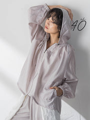 【40周年限定】シアースラブドロストフーディブルゾン