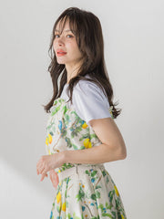 【WEB限定】レモン切り替えカットソー
