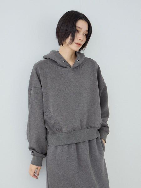 パーカー×スカートセットアップ