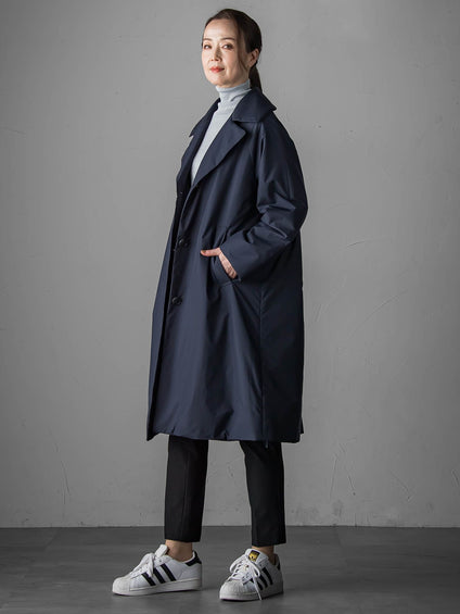 <保温・蓄熱>空気をまとう”軽暖”コート