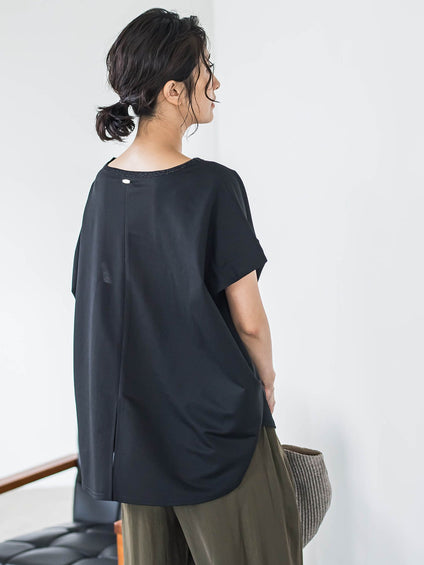 【WEB限定】ゆったりシルエットカットソー≪洗濯機で洗える≫