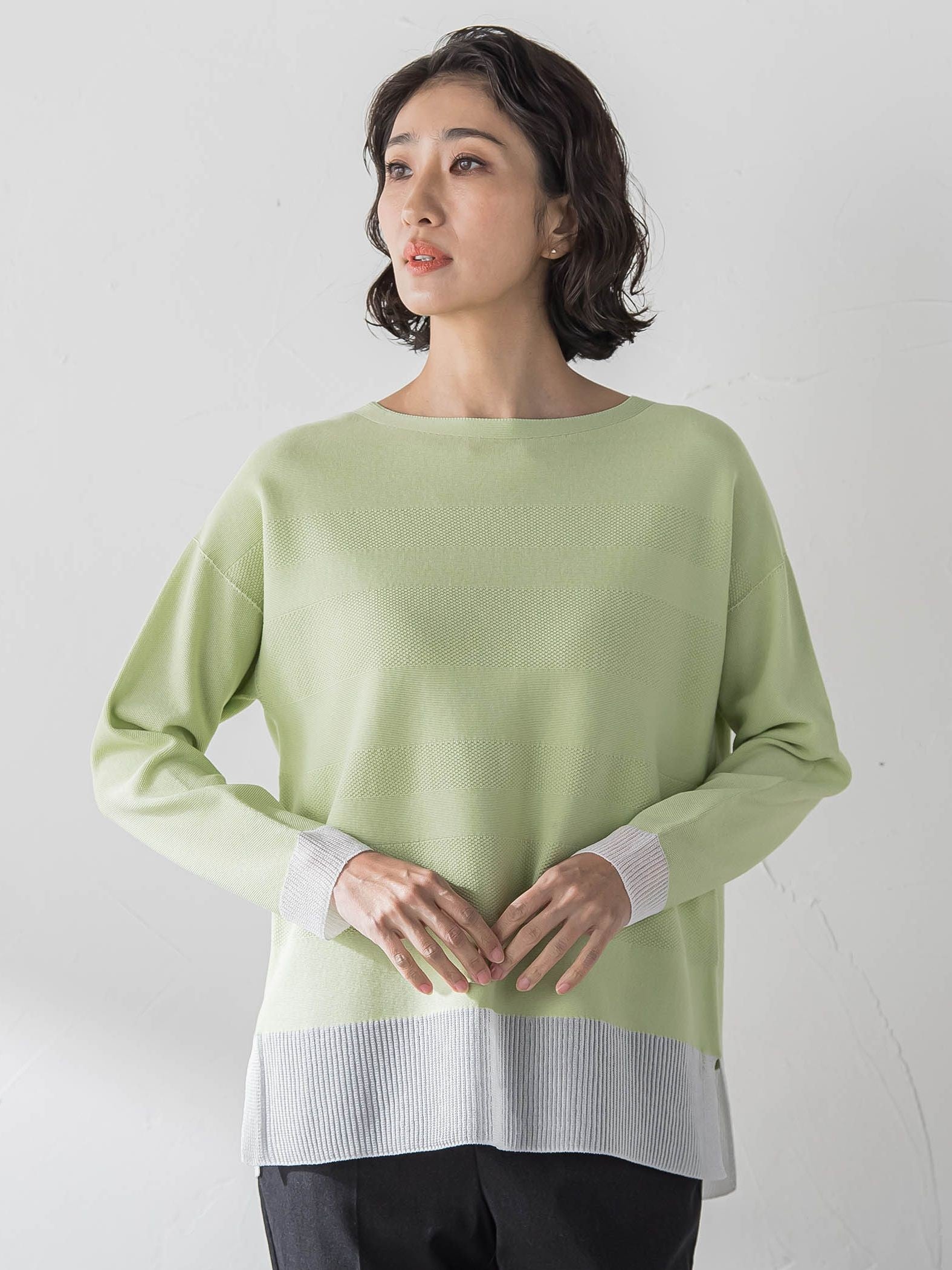 レクサスガーターニット