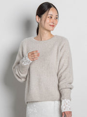 フォックスカシミヤニット≪洗える≫