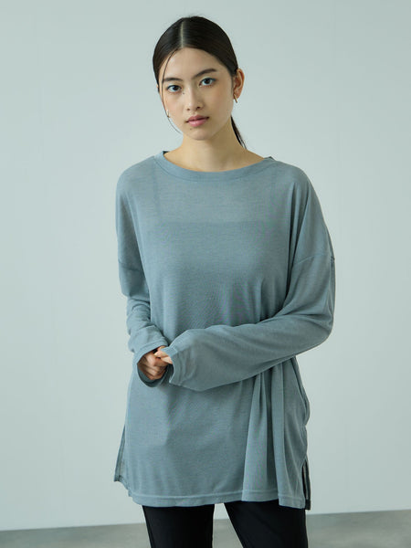 セミシアーオーバーサイズカットソー≪手洗い可能≫