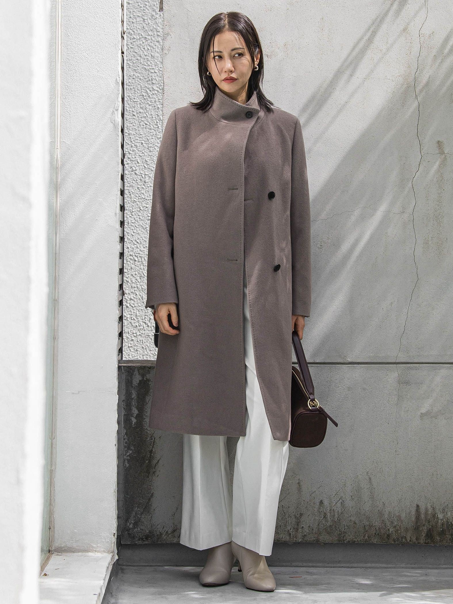 【カタログ掲載】プレミアムウールカシミヤロングコート