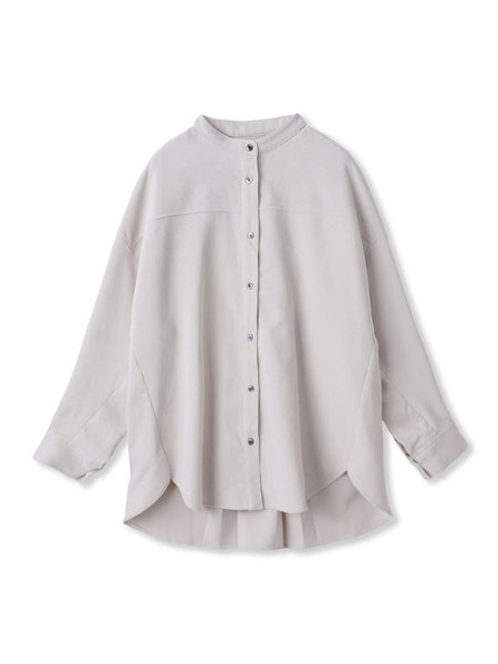 コーデュロイバックタックシャツ≪手洗い可能≫