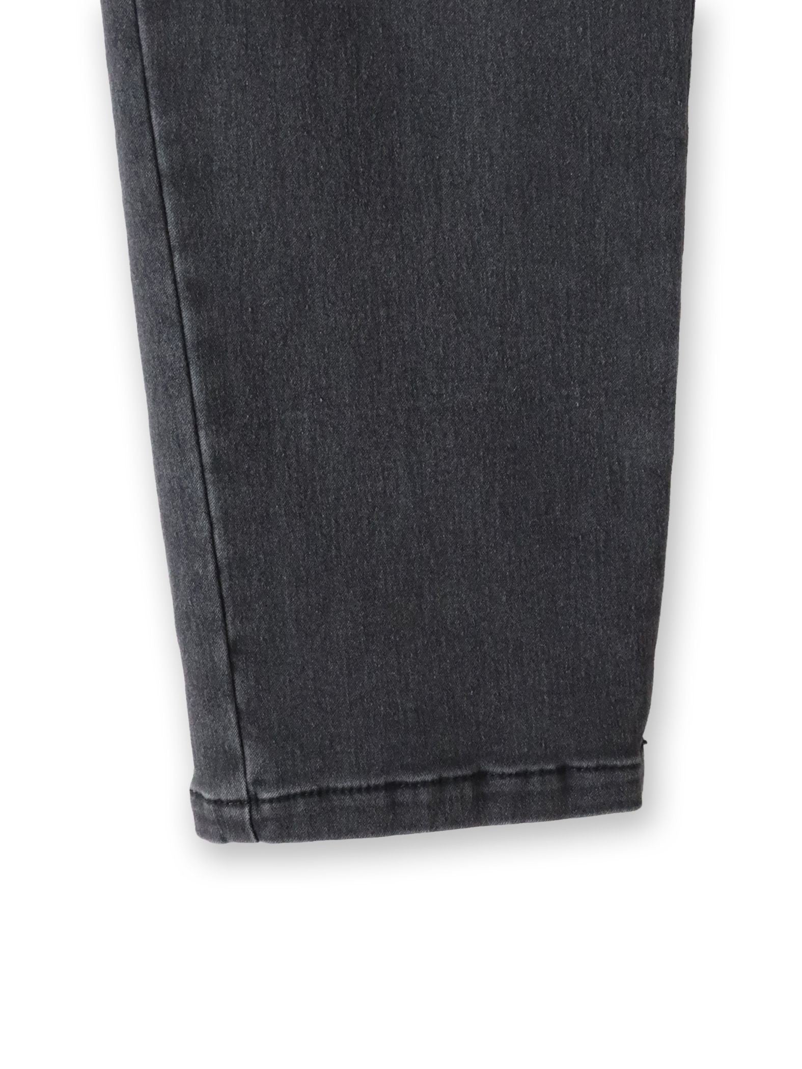 【WEB限定/大きいサイズ】”楽暖”あったか裏起毛スキニーデニム≪洗濯機で洗える≫