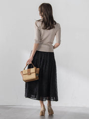 LUCINDAリブニット