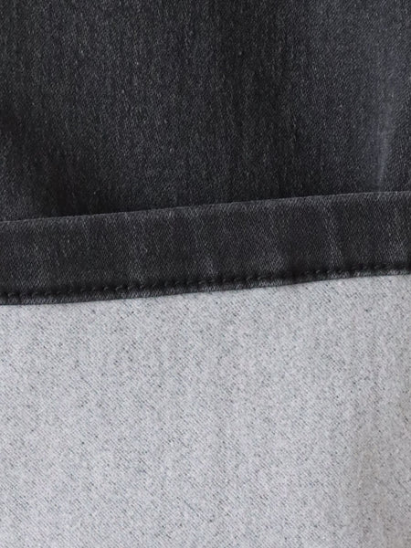 【WEB限定/大きいサイズ】”楽暖”あったか裏起毛スキニーデニム≪洗濯機で洗える≫