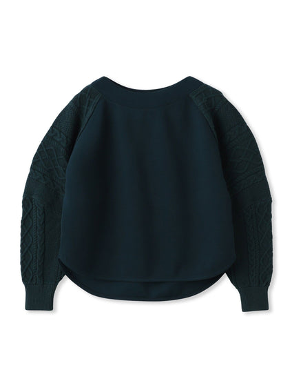 ときめきケーブルニット≪手洗い可能≫