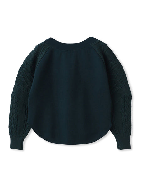 ときめきケーブルニット≪手洗い可能≫