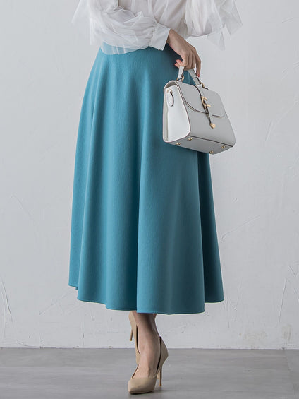 メルトンサーキュラースカート