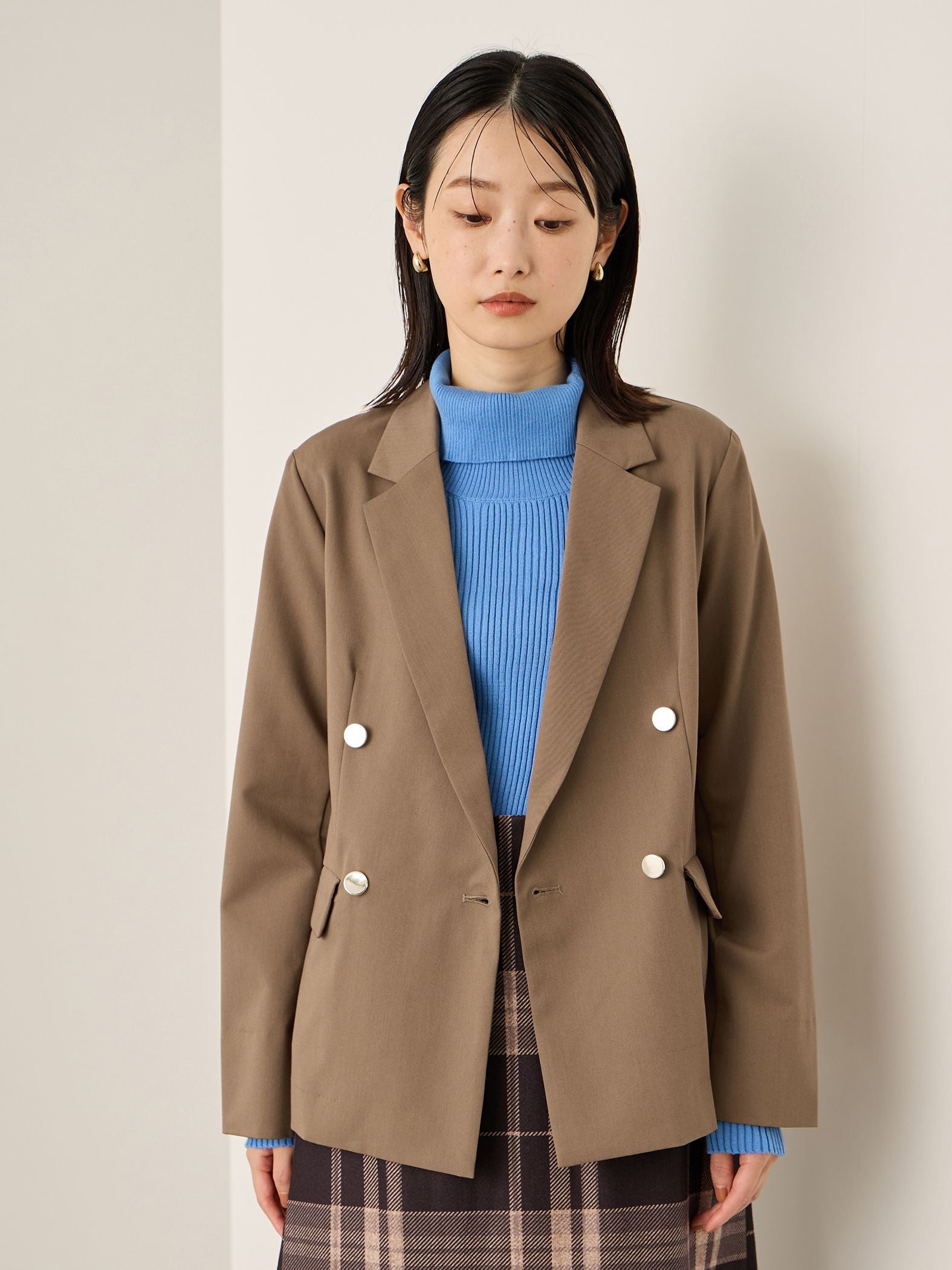 サイロスパンツイルテーラードジャケット≪手洗い可能≫