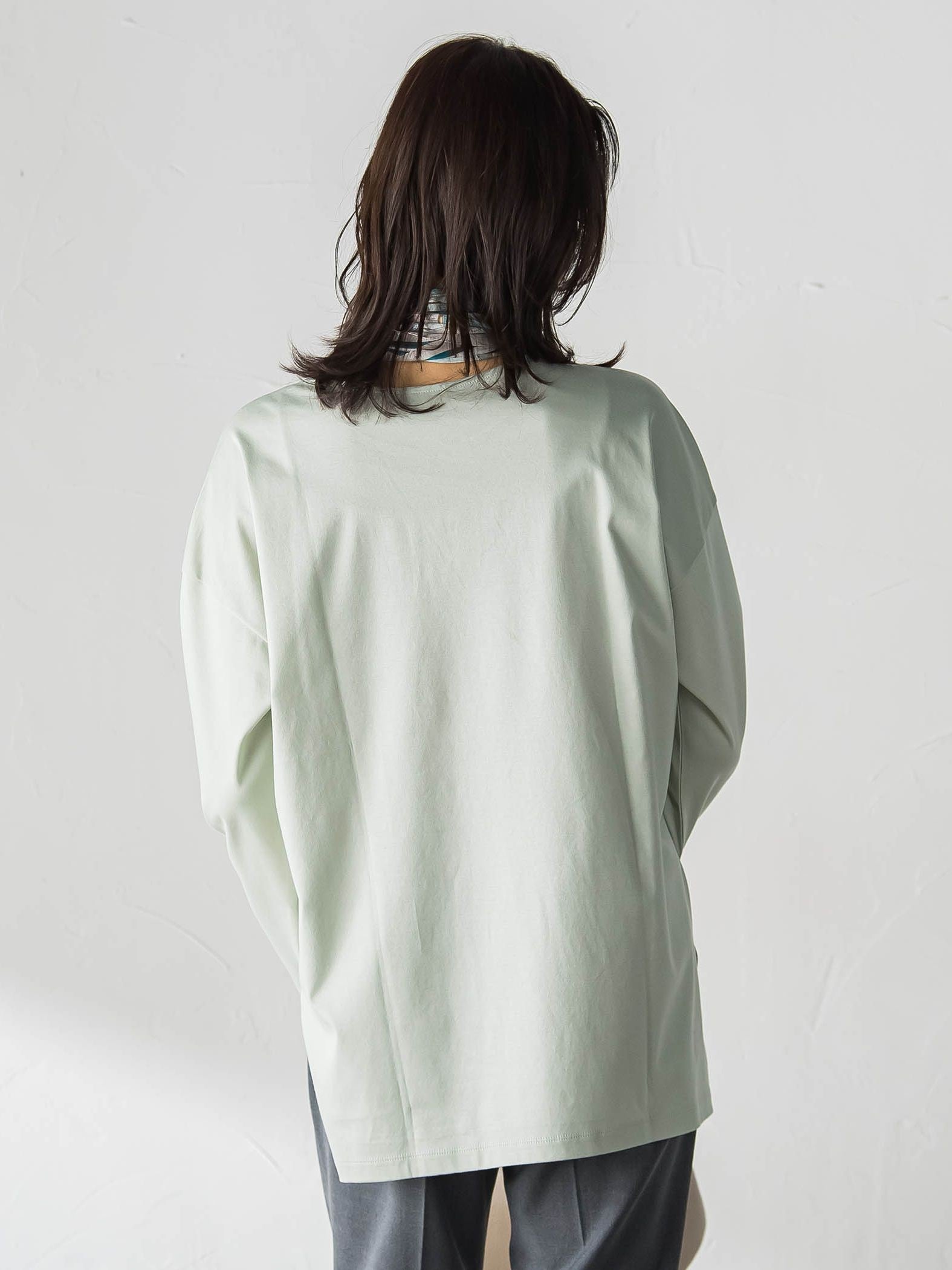 【WEB限定】プレミアムコットンコンフォートカットソー≪3サイズ/洗濯機で洗える/接触冷感≫