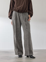 ライトツィードタックパンツ≪手洗い可能≫