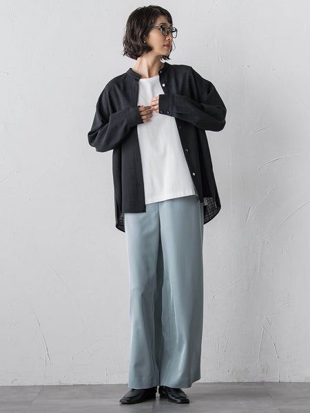 【大きいサイズ】【受注会限定】刺繍ロゴ入りカットソー