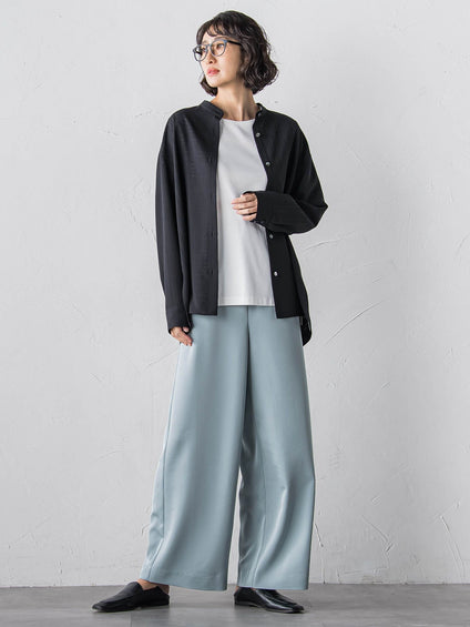 【大きいサイズ】【受注会限定】刺繍ロゴ入りカットソー