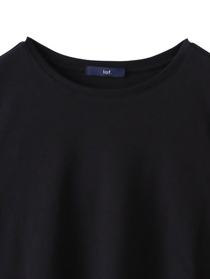 裾レース切り替えTシャツ