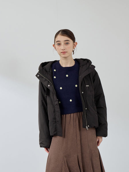 ワークフードピュアダウンジャケット