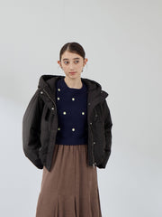 ワークフードピュアダウンジャケット