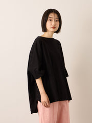 《予約》【機能するミニマル服】ポンチョTシャツ 《UVカット》