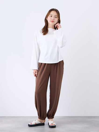 2WAYジョーゼットジョグパンツ